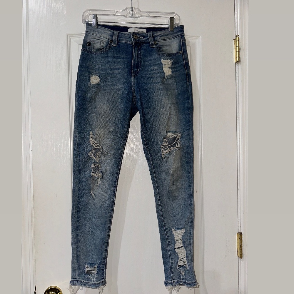 KinCaid Ripped skinny Jeans - s 27